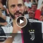 Higuain, gesto d’amore ai tifosi: tutti in piedi per lui!