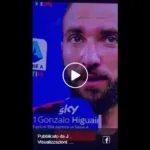 Minghia che partita!!!: Higuain in siciliano fa spaccare i tifosi