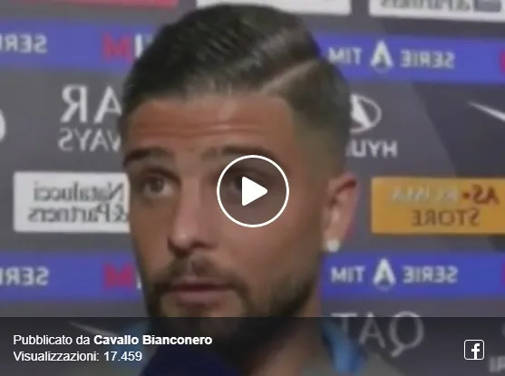 “Il Var bisogna funzionarlo per tutti”: Insigne come Totò e Peppino