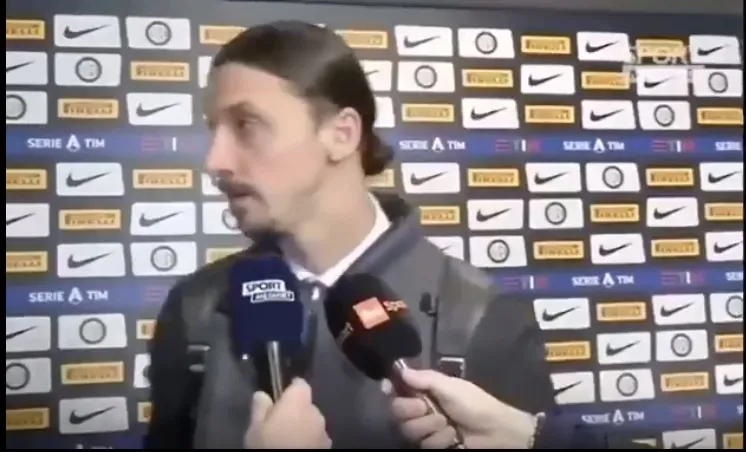 Giornalista interista chiede a Ibra se l’Inter sia da Scudetto, lui lo deprime con una parola