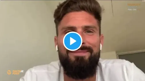 Giroud in diretta video: sulle voci alla Juve