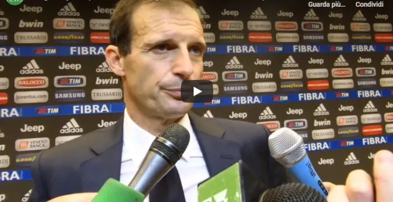 Allegri spiegava che Dybala non può fare il centravanti: Pirlo potrebbe cambiare schema