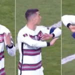 Sanzione a Ronaldo per la fascia a terra: la possibile decisione della Fifa