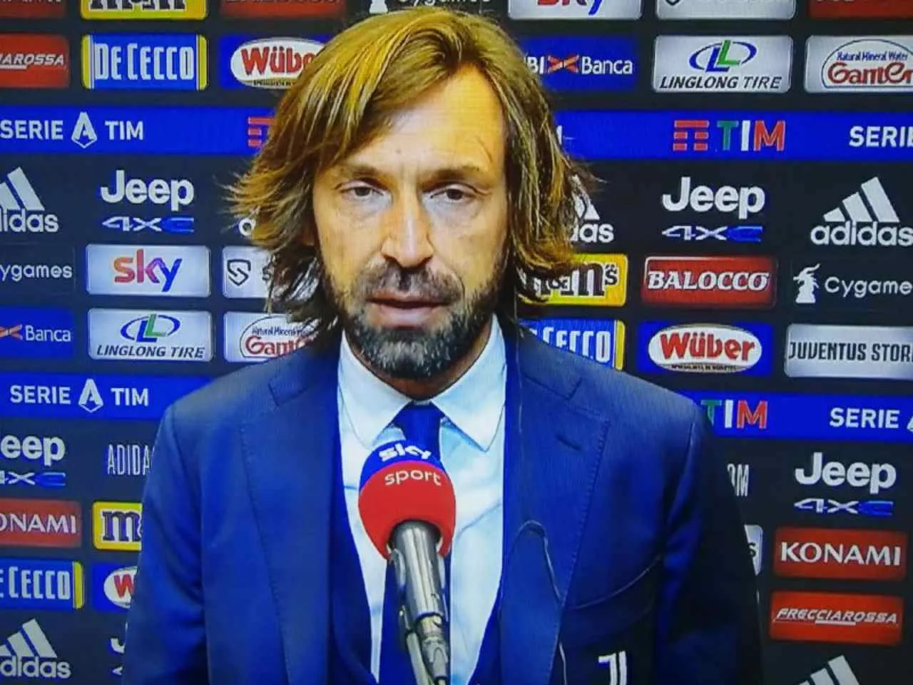 Pirlo spiega: “Male il Primo tempo? L’esperimento è andato male, poi ho cambiato”