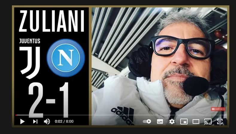 Zuliani finalmente alza il volume contro il Napoli: urlacci liberatori sui gol bianconeri