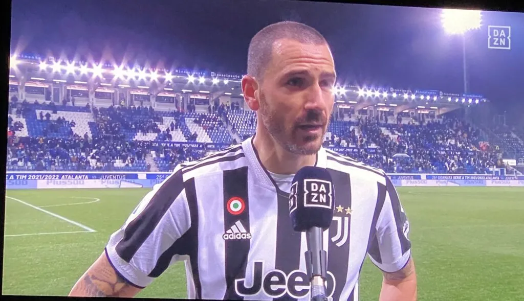 Bonucci di nuovo nel mirino dei tifosi: prestazione orribile e spunta il labiale contro Morata…