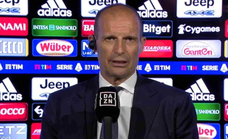 Allegri su di giri e filosofo: “Nella vita ci sono le categorie: se non si capisce, inutile parlare di calcio”