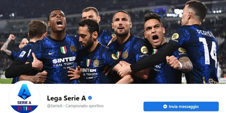 Sembra l’Inter ma è La Lega Serie A: polemiche per la copertina