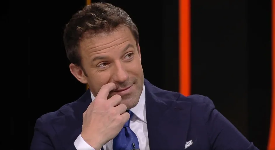 Crollo emotivo per Del Piero osservando la prima volta allo stadio di un bambino juventino