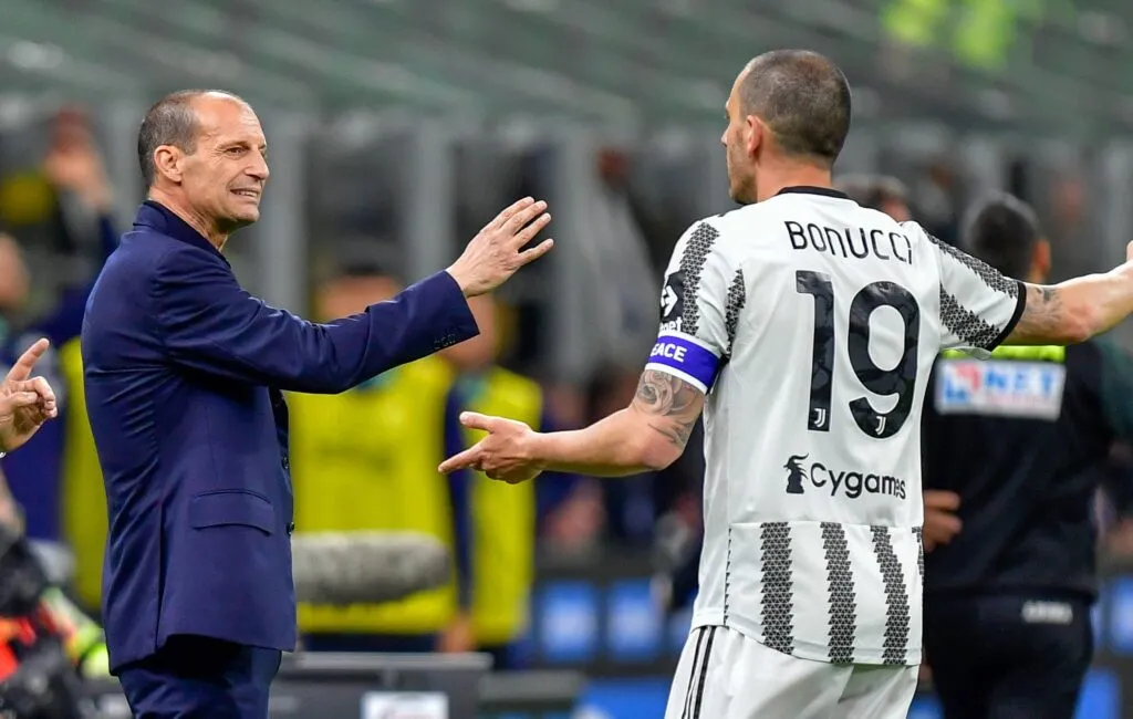 Bonucci verso i saluti alla Juventus: Allegri più deciso che mai