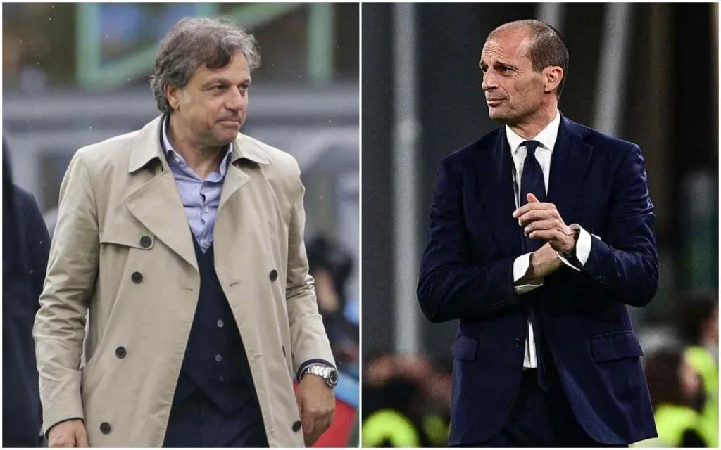 Giuntoli al Corriere: “Di Allegri non voglio parlare. Che rimpianto Calafiori…”