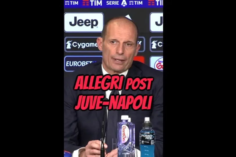 Allegri ha un’idea: Attacchiamo troppo velocemente, dobbiamo rallentare